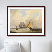 картина: the sailboat, 1829г. в Казани