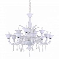 подвесная люстра ideal lux renoir sp12 bianco в Казани