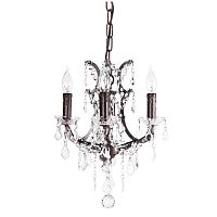 люстра 19th c. rococo iron & clear crystal round vol.i бронза в Казани