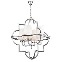люстра mandeville l nickel от delight collection белая/никель в Казани