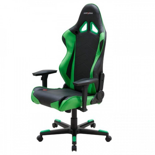 кресло геймерское dxracer racing черно-зеленое в Казани